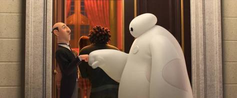Poor butler. Only Baymax is kind enough to give the man a proper fist bump (badaladala).